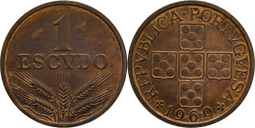 PROVA and Rehearsal
50 Centavos Portuguese Republic (since 1910) 1970
"PROVA" Incusa
AG: E6.? 4,49g
Uncirculated

Provas e Ensaios
1 Escudo Rep...