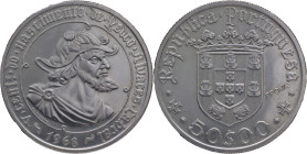 PROVA and Rehearsal
50 Escudos Portuguese Republic (since 1910) 1968
"PROVA" in relief
AG: E13.01 18,01g
Uncirculated

Provas e Ensaios
50 Escu...