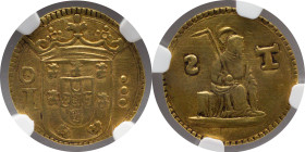 Certified Coins NGC
Portuguese India Pardau D. João III
NGC AU DETAILS REMOVED FROM JEWELRY

Moedas certificadas NGC
Índia Portuguesa Pardau D. J...