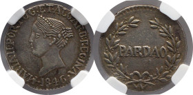 Certified Coins NGC
Portuguese India Pardau D. Maria II 1846
NGC AU DETAILS CLEANED

Moedas certificadas NGC
Índia Portuguesa Pardau D. Maria II ...