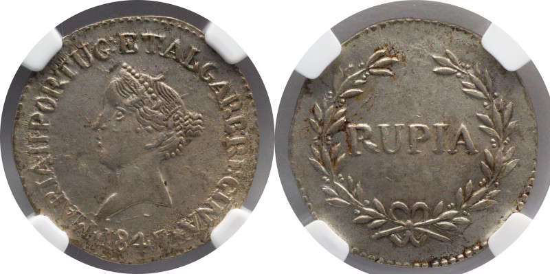 Certified Coins NGC
Portuguese India Rupee D. Maria II 1847
NGC MS 61

Moeda...