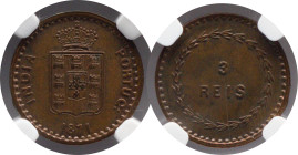 Certified Coins NGC
Portuguese India 3 Réis D. Luís I 1871
NGC MS 63 BN

Moedas certificadas NGC
Índia Portuguesa 3 Réis D. Luís I 1871
NGC MS 6...