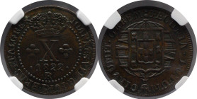 Certified Coins NGC
Brazil 10 Réis 1822R D. João VI
NGC AU 58 BN

Moedas certificadas NGC
Brazil 10 Réis 1822R D. João VI
NGC AU 58 BN