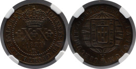 Certified Coins NGC
Brazil 20 Réis 1821R D. João VI
NGC AU 53 BN

Moedas certificadas NGC
Brazil 20 Réis 1821R D. João VI
NGC AU 53 BN