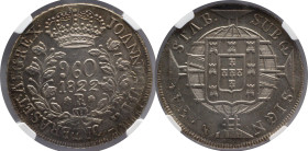 Certified Coins NGC
Brazil 960 Réis 1822R D. João VI
NGC UNC DETAILS CLEANED

Moedas certificadas NGC
Brazil 960 Réis 1822R D. João VI
NGC UNC D...