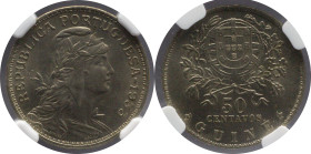 Certified Coins NGC
Guiné 5 centavos 1933
NGC MS 66 RB

Moedas certificadas NGC
Guiné 50 centavos 1933
NGC MS 62