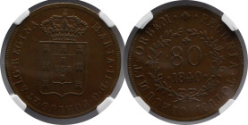 Certified Coins NGC
Moçambique 80 Réis 1840 D. Maria II
NGC AU 55 BN

Moedas certificadas NGC
Moçambique 80 Réis 1840 D. Maria II
NGC AU 55 BN...