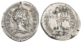 Septimius Severus, AD 193-211. AR, Denarius. 3.34 g. 20.64 mm. Rome.