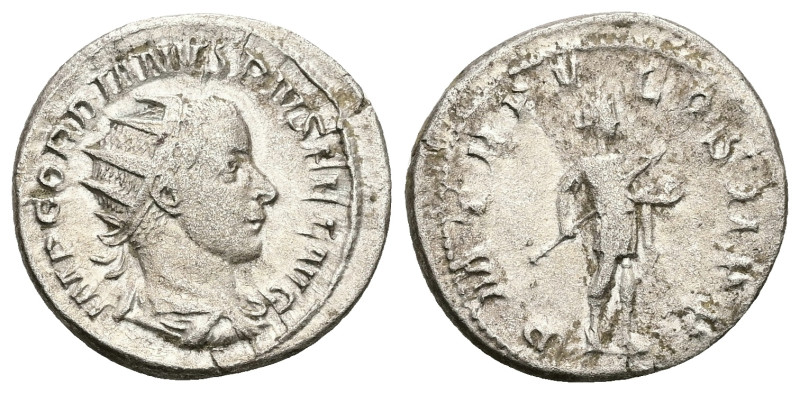 Gordian III, AD 238-244. AR, Antoninianus. 4.68 g. 22.95 mm. Rome.