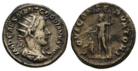 Gordian III, AD 238-244. AR, Antoninianus. 5.14 g. 21.10 mm. Rome.