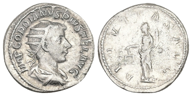 Gordian III, AD 238-244. AR, Antoninianus. 4.38 g. 22.12 mm. Rome.