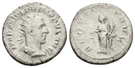 Philip I, AD 244-249. AR, Antoninianus. 3.63 g. 21.60 mm. Rome.