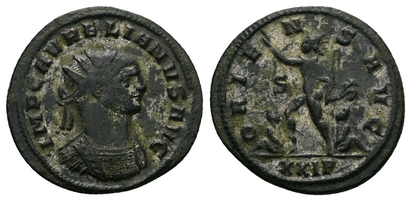 Aurelian, AD 270-275. AE, Antoninianus. 3.31 g. 23.02 mm.