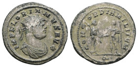 Florian, AD 276. AR, Antoninianus. 3.64 g. 23.78 mm. Kyzikos.