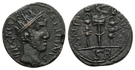 Pisidia, Antiochia. Gallienus, AD 253-268. AE. 4.64 g. 20.85 mm.