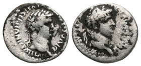 Cappadocia, Caesarea. Nero and Claudius. 3.36 g. 17.56 mm.