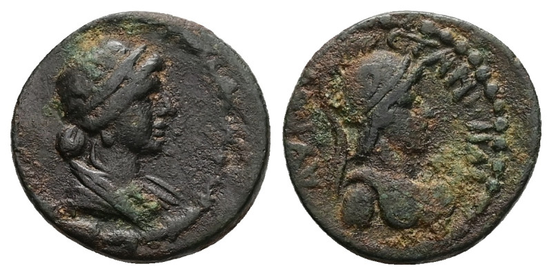 Cilicia, Augusta. Livia, AD 14-29. AE. 3.67 g. 17.68 mm.