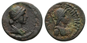 Cilicia, Augusta. Livia, AD 14-29. AE. 3.67 g. 17.68 mm.