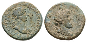 Asia Minor, Uncetain. Hadrian, AD 117-138. AE. 5.21 g. 20.54 mm.
