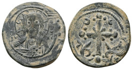 Anonymous Follis, Class I. Nicephorus III Botaniates, AD 1078-1081. AE, Follis. 5.69 g. 25.61 mm. Constantinople.