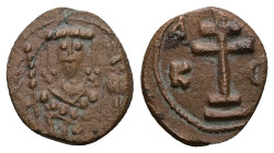 Alexius I Comnenus, AD 1081-1118. AE, Tetarteron. 1.56 g. 16.26 mm. Uncertain mint.