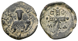 Alexius I Comnenus, AD 1092-1181. AE, Tetarteron. 2.60 g. 22.72 mm. Constantinople.
