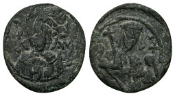 John II Comnenus (?), AD 1118-1143. AE, Tetarteron. 2.30 g. 21.31 mm.