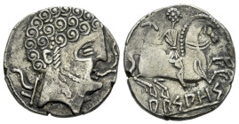 Hispania, Arsaos Denarius circa 150-100 - From the collection of a Mentor.
