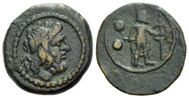 Apulia, Uncertain mint Biunx half II century BC - Ex Gorny & Mosch sale 181, 2009, 1049.