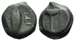 Lucania, Metapontum Bronze circa 425-350