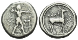 Bruttium, Caulonia Nomos circa 475-425