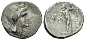 Bruttium, The Brettii Drachm circa 216-214 - Ex Naville Numismatics sale 73, 62. From the collection of a Mentor.
