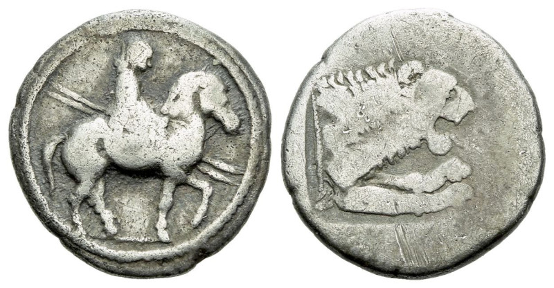 Kingdom of Macedon, Perdiccas II, 454-413 Tetrobol circa 437-431, AR 15.00 mm., ...