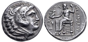 Kingdom of Macedon, Alexander III, 336-323 and posthumous issue Amphipolis Tetradrachm circa 318-317 - Ex Roma Numismatics sale 42, 2018, 97. Graded X...