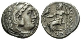 Kingdom of Macedon, Alexander III, 336-323 and posthumous issues Colophon Drachm circa 310-301 - From the collection of a Mentor.