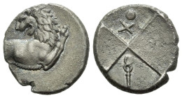Thrace, Chersonesos Hemidrachm circa 400-350 - From the collection of a Mentor.