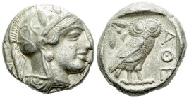 Attica, Athens Tetradrachm After 449