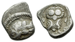 Attica, Athens Hemidrachm circa 297-255 - From a Swiss collection from Tessin assembled in the 1920's (sold with its original ticket).