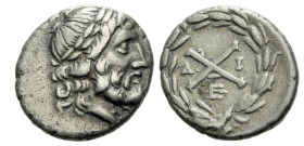 Achaia, Achaian League Patrae Hemidrachm circa 175-168 - From the collection of a Mentor.