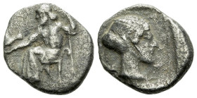 Arcadia, Arcadian League Triobol circa 477-468 - From the collection of a Mentor.
