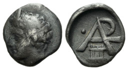 Arcadia, Megalopolis Obol circa 340 - From the collection of a Mentor.