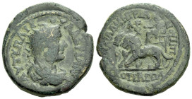 Phrygia, Cotiaeum Valerian I, 253-260 Bronze circa 253-260