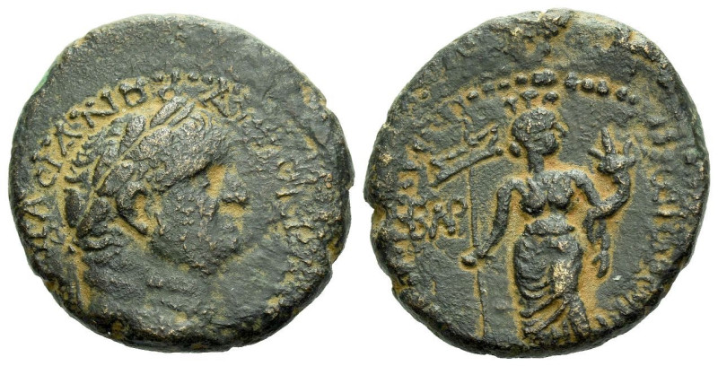 Phoenicia, Dora Vespasian, 69-79 Bronze circa 68-69, Æ 22.10 mm., 8.33 g.
Laure...