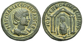 Mesopotamia, Nisibis Otacilia Severa, wife of Philip I Bronze circa 244-249