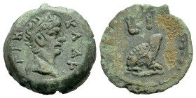 Egypt, Alexandria Claudius, 41-54 Obol circa 49-50 (year 10)