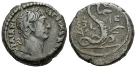 Egypt, Alexandria Trajan, 98-117 Tetradrachm circa 111-112 (year 15) - Ex Naville sale 40, 2018, 278. From the M.N. Collection.
