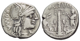 C. Minucius Augurinus. Denarius circa 135