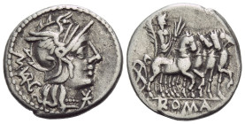 M. Vargunteius. Denarius circa 130