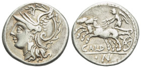 C. Coelius Caldus. Denarius circa 104