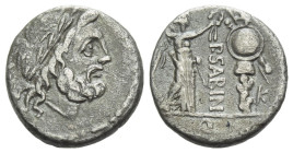 P. Vettius Sabinus. Quinarius circa 99 - From a European collection.